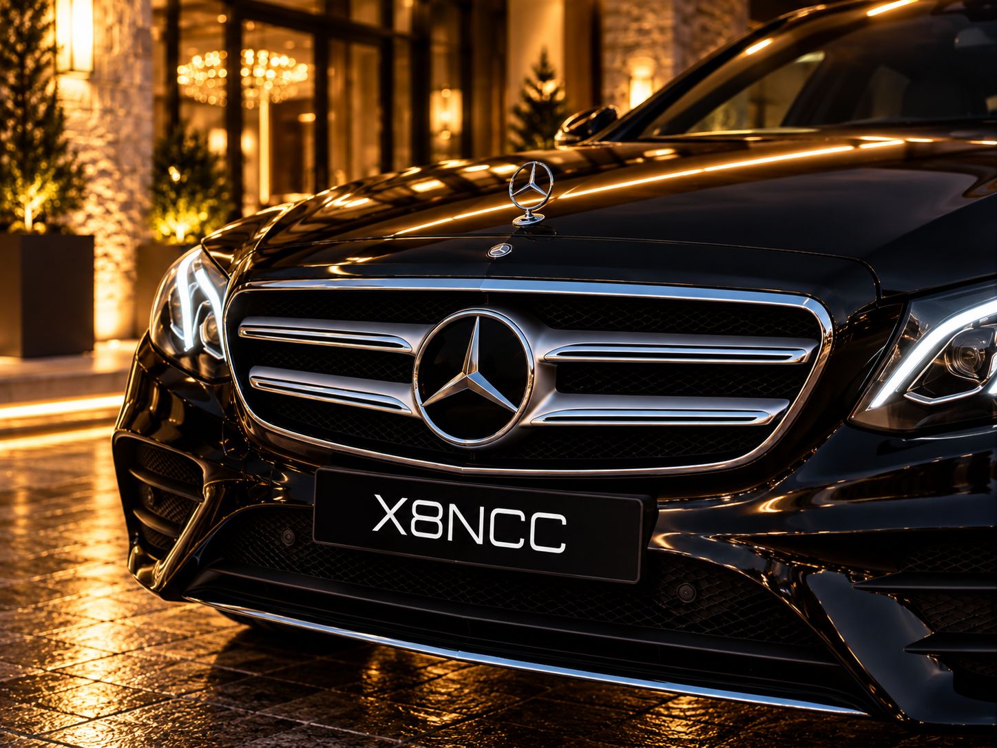Mercedes Classe E: il frontale