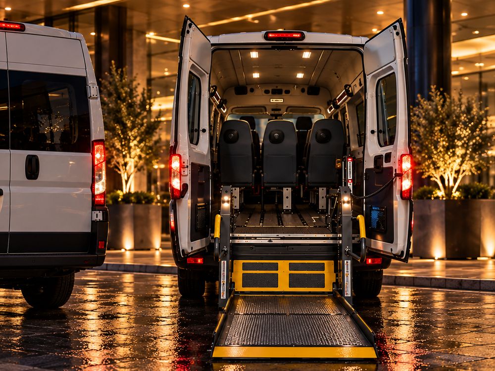 Fiat Ducato con pedana: la pedana